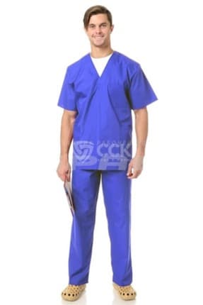 Костюм медицинский хирурга синий 